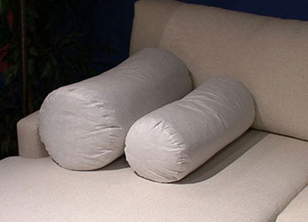Down Pillow 40x50 cm Filling Cushion Pillow Interior Cushion Sofa Cushion Down Cream 300g