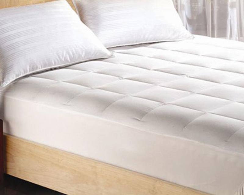 plush cotton mattress pad