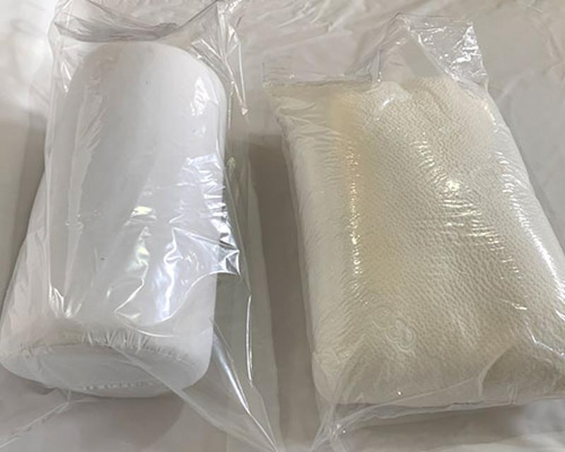 Optic Clear Plastic Pillow Storage & Carry Bag 70cm
